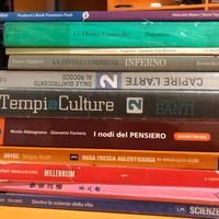 Libri liceo Falcone fino al 5^ anno corso L