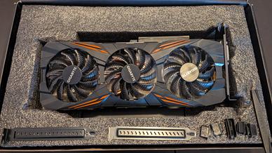 GPU GeForce GTX 1080 RGB 8GB GDDR5X 3 ventole