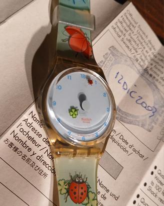 Swatch GS 111 Lady bug Lucky you 2003