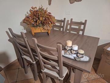 tavolo e 4 sedie