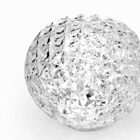 KARTELL Lampada MINI PLANET a Batteria Trasparente