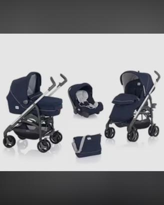 trio inglesina blu