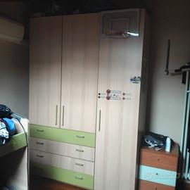 Cameretta completa con 3 letti 