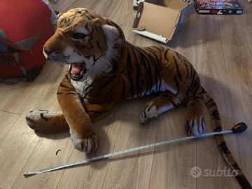 tigre pupazzo peluche XL 1 metro