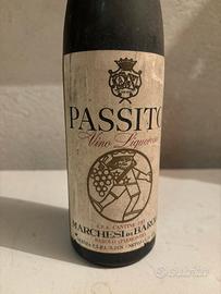 Vino Passito Marchesi di Barolo anni 80