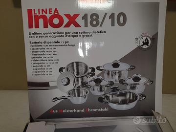 Batteria di Pentole inox nuova
