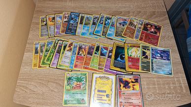 Lotto carte pokemon Vintage