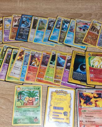 Lotto carte pokemon Vintage