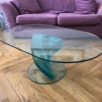 Tavolino in vetro Ariel design di Tonin casa