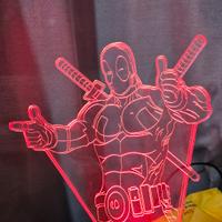 lampada deadpool rgb