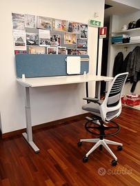 Scrivania Standing desk regolabile elettrico