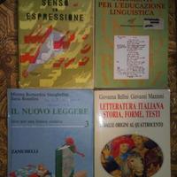 Stock 4 libri italiano, grammatica