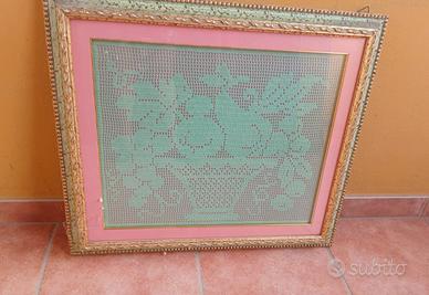 QUADRO DECORATIVO VINTAGE – CORNICE D’EPOCA