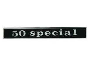 Targhetta posteriore Vespa 50 Special