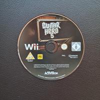 Guitar Hero 5 per Wii senza custodia