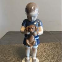 Royal Copenhagen - Boy and Ole numero 422