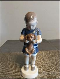 Royal Copenhagen - Boy and Ole numero 422