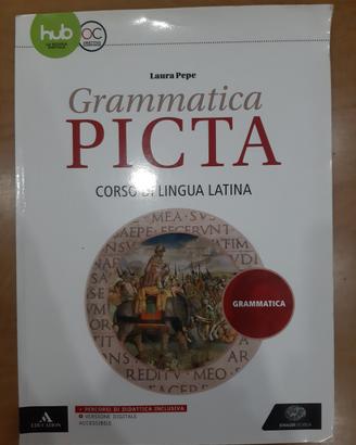 Libro di grammatica in lingua Latina 