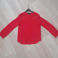 Camicia Atos Lombardini seta rossa