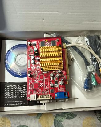 Scheda Video Nvidia NX6200TC