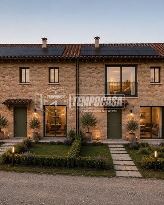 Villetta a schiera completamente ristrutturata con
