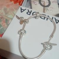 bracciale pandora chiusura T con certificato 