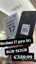Disponibile Redmi 17 pro 512GB 5G