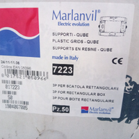 Lotto 50 cestelli 3posti Marlanvil serie Qube 7223