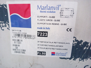 Lotto 50 cestelli 3posti Marlanvil serie Qube 7223