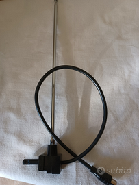 Antenna telescopica per TV, radio, camper