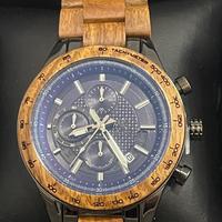 Orologio da Uomo VICVS in Legno e Acciaio Inox