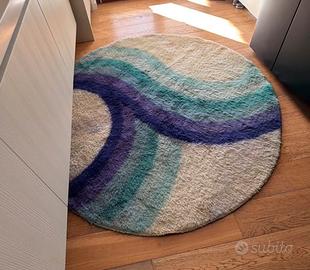 Tappeto stile desso anni 70 space age