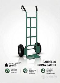 Carrello Porta Sacchi Portata 200kg