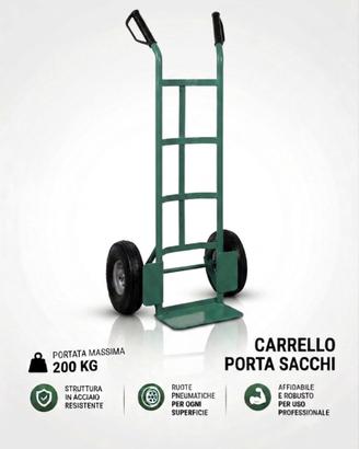 Carrello Porta Sacchi Portata 200kg