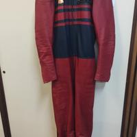 tuta da motociclista anni 1976 taglia 44