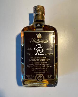 Scotch Whiskey Ballantine's 12th yo 75cl - Vintage