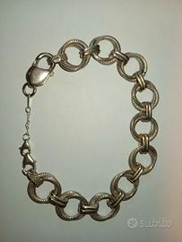 Bracciale in argento 925, massiccio. made in Italy