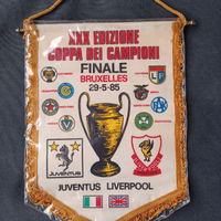Gagliardetto JUVENTUS Finale Coppa Campioni 1985
