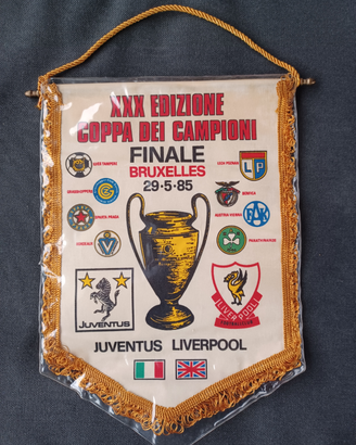 Gagliardetto JUVENTUS Finale Coppa Campioni 1985