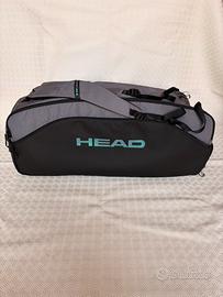 Borsa tennis HEAD Pro X Duffle Bag L grigio/nera