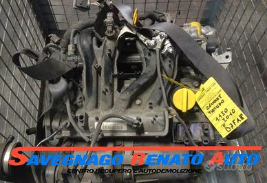 MOTORE COD. D7FA8 RENAULT TWINGO 1.2 B 43 KW 58 CV