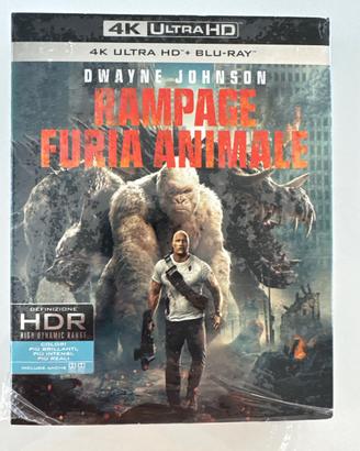 Rampage - Furia Animale (4K Ultra HD + Blu-Ray)