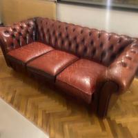 Divano Chesterfield Originale Inglese