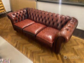 Divano Chesterfield Originale Inglese