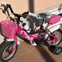 Bicicletta bambina Sambi con ruotine