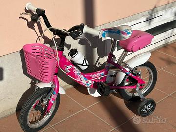 Bicicletta bambina Sambi con ruotine