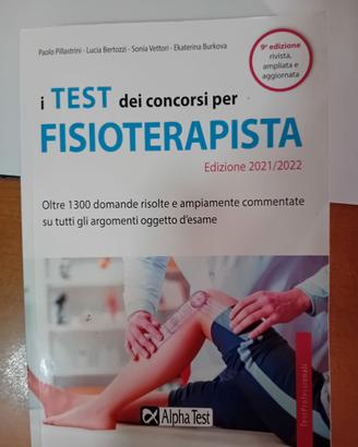 Libro test concorsi fisioterapista alpha test