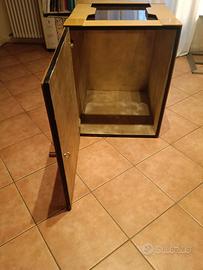 Scatola in legno per gioco bimbi, feste, arredo