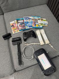 Wii U + giochi e controllers