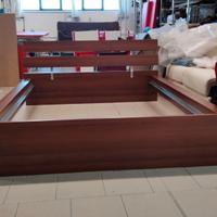 Letto matrimoniale Ikea Hopen in legno usato